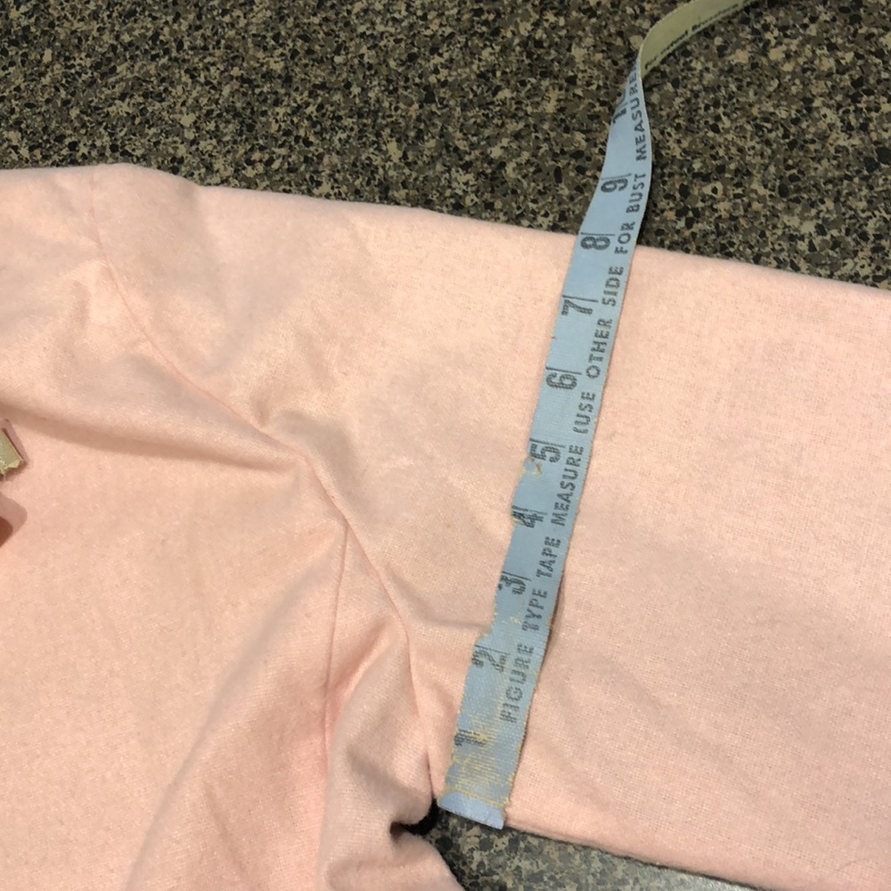 Vintage Pink Skirt Suit Handmade Size 20/22 - Picture 13 of 14